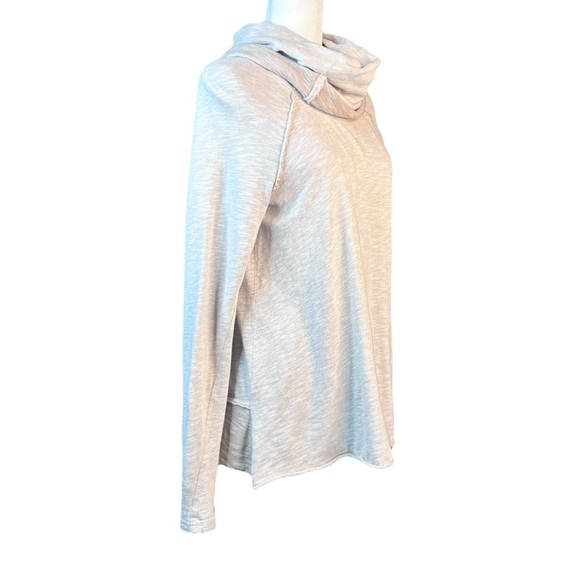 FREE PEOPLE Beach Cocoon Tunic Sweater XS|S Oatmeal Slouchy Boho Casual - Picture 3 of 14